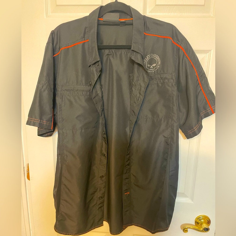 Men’s Harley Davidson button down XL